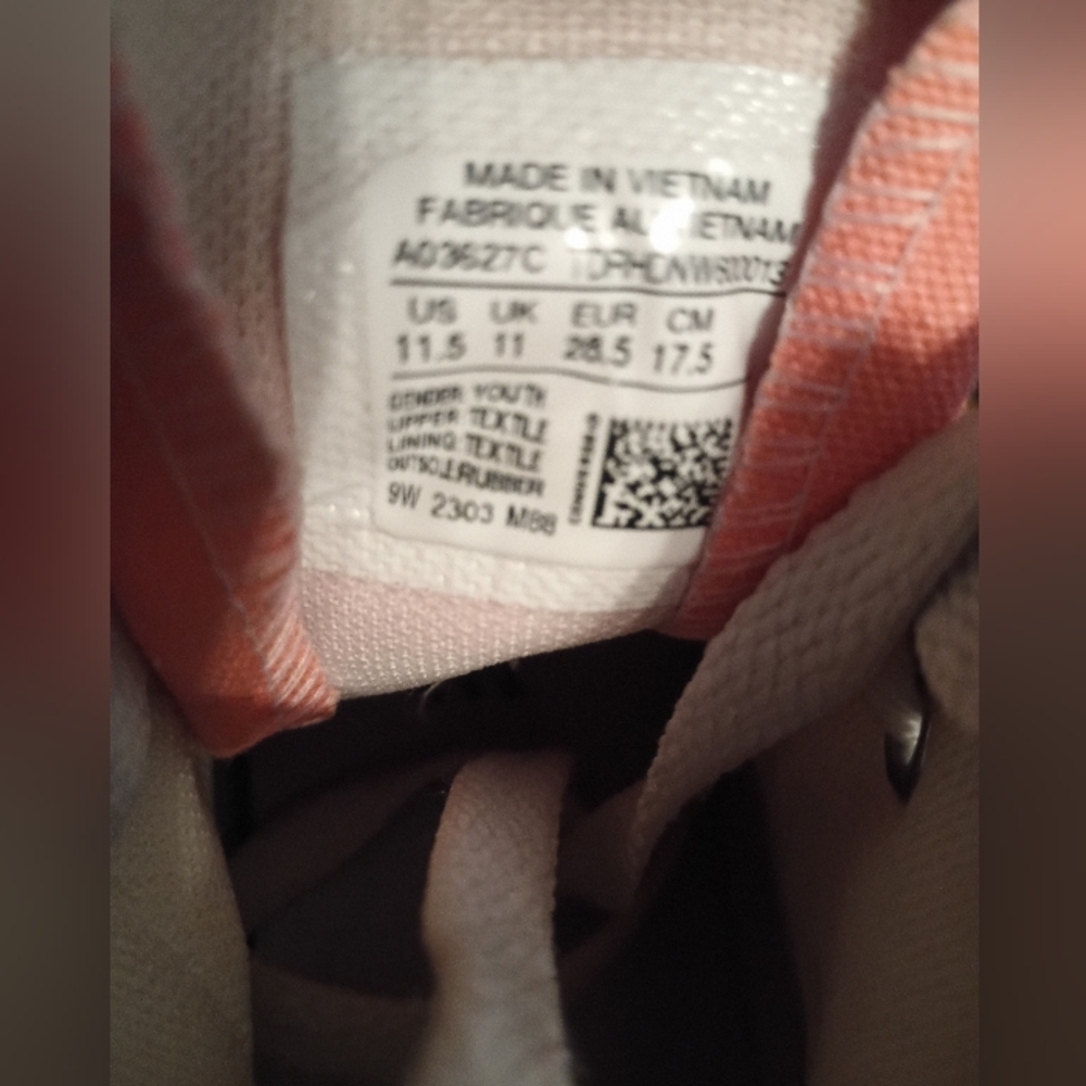 Converse Pink and Green High-Top Sneakers with Chunky Sole - Picture 2 of 16